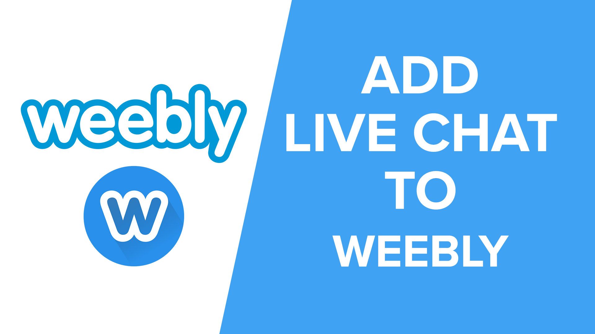 Adding a Live chat To your Weebly Website
